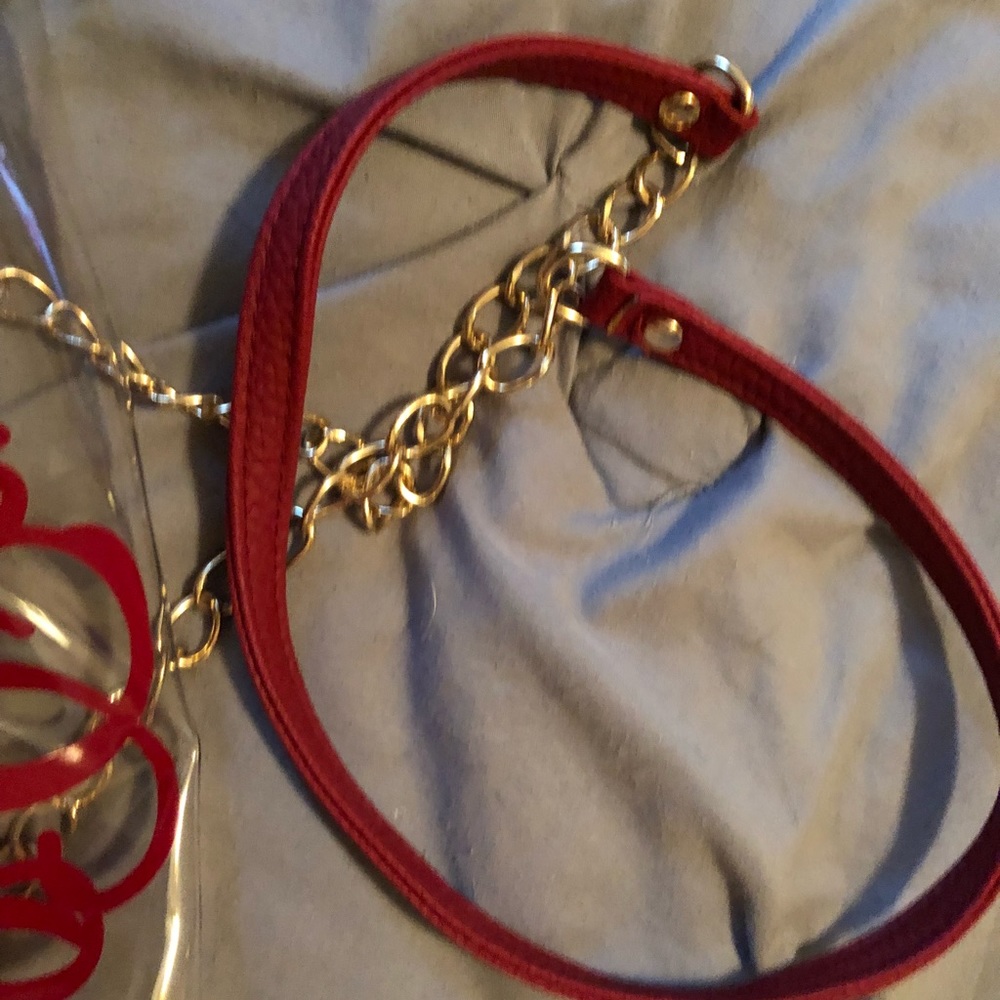 Clear Crossbody With Removable Monogram - image 4